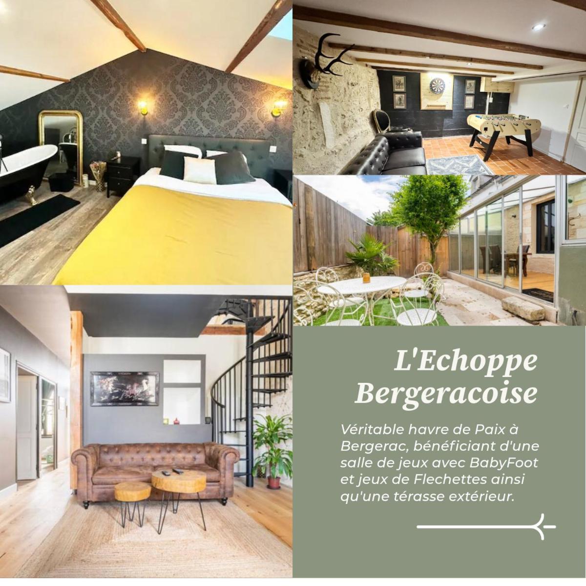 Le Loft Bergeracois & Salle De Jeux Bagian luar foto